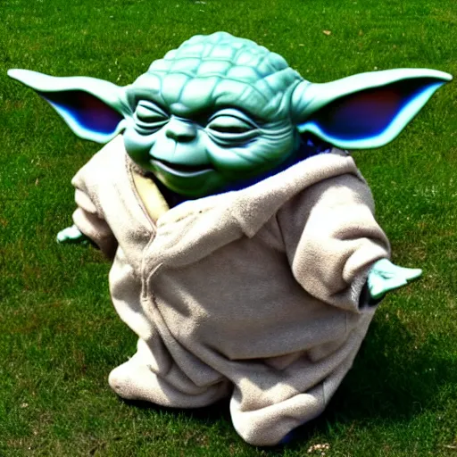 Image similar to obese Yoda