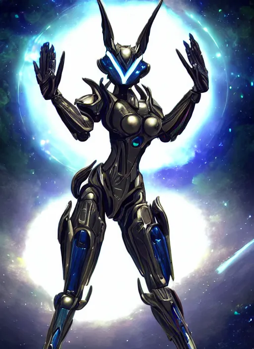 Prompt: goddess shot, galactic sized stunning beautiful anthropomorphic robot mecha female dragon, in space, larger than planets, posing elegantly, with earth in clawed hands, detailed silver armor, epic proportions, epic size, epic scale, ultra detailed digital art, furry art, macro art, dragon art, giantess art, warframe fanart, furaffinity, deviantart, realistic