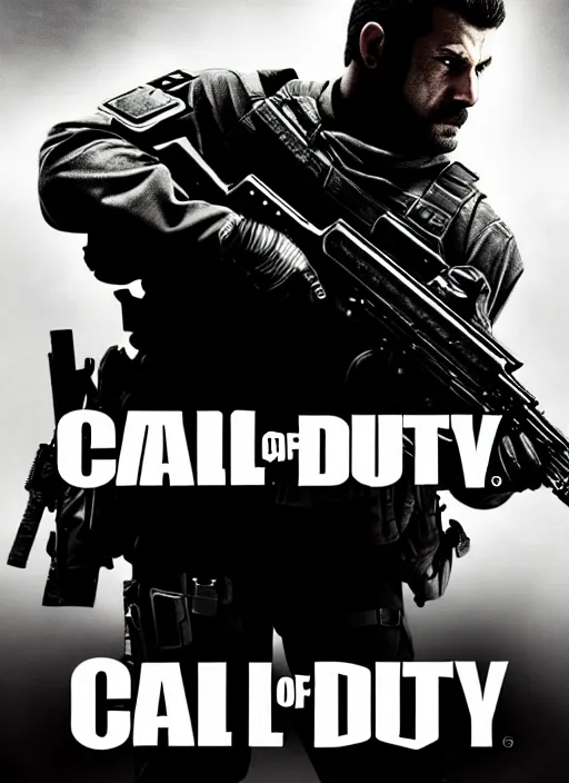 Image similar to call of duty poster