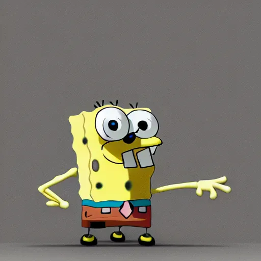 spongebob as a perfect marble statue, hyper realistic, | Stable ...