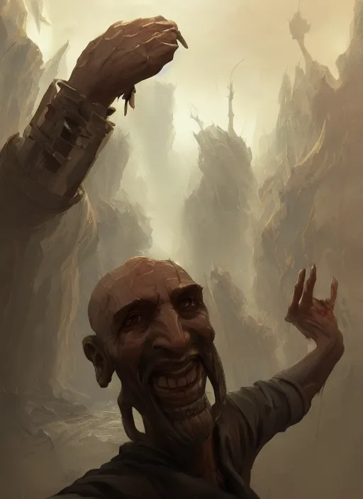 Prompt: digital painting of a man with a strange head, concept art by slawomir maniak, trending on artstation, fantasy art, artstation hq, artstation hd, mystical