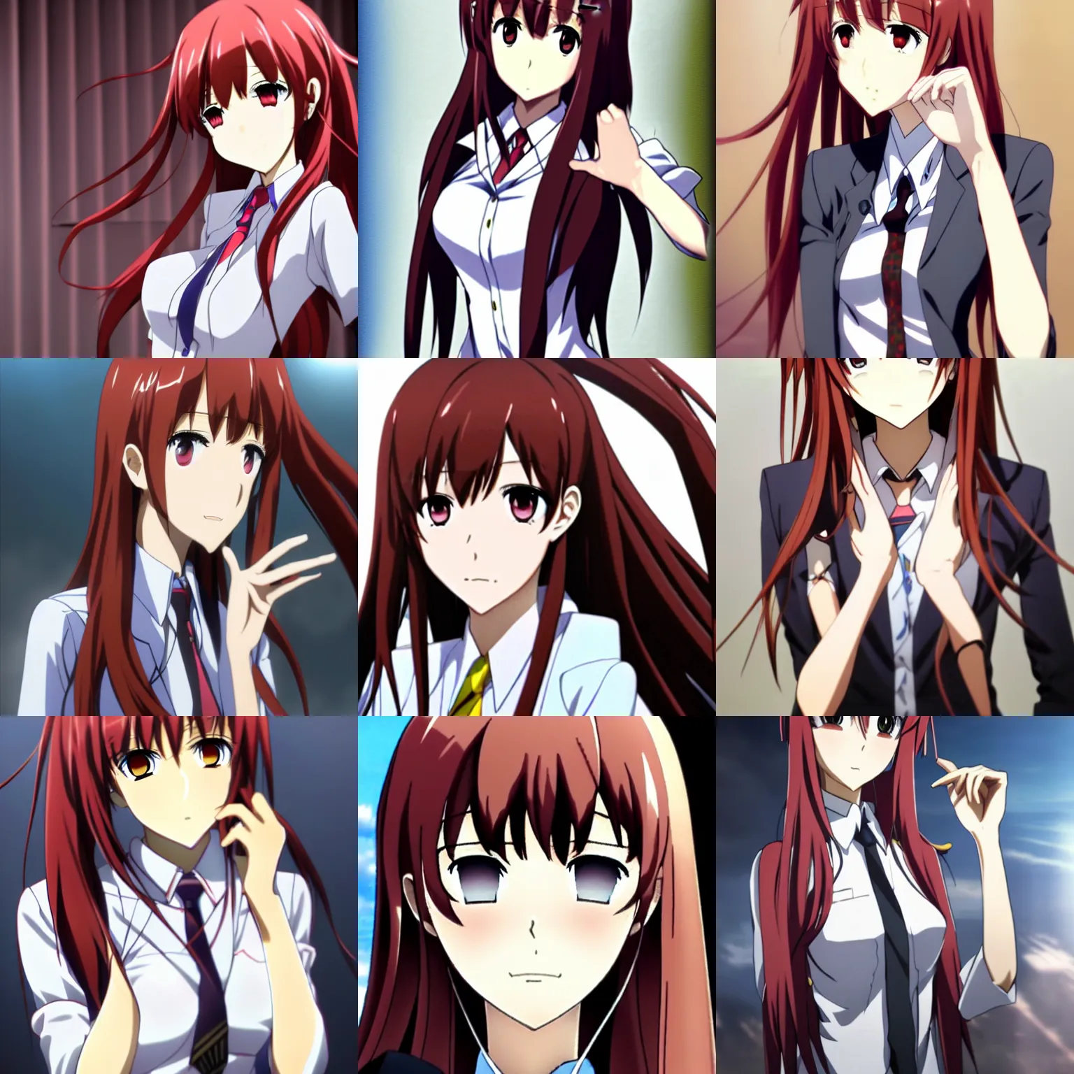 Image similar to Makise Kurisu