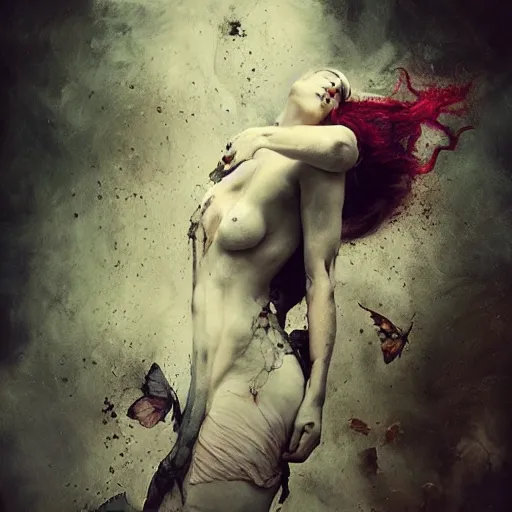 Image similar to lilith, by brooke shaden and alberto seveso and eve ventrue and john salminen and tim okamura, trending on artstation hq, deviantart, pinterest, 4 k uhd image