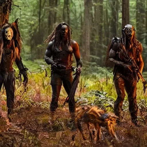 Prompt: speaking of skinwalkers, i need to watch the new predator movie