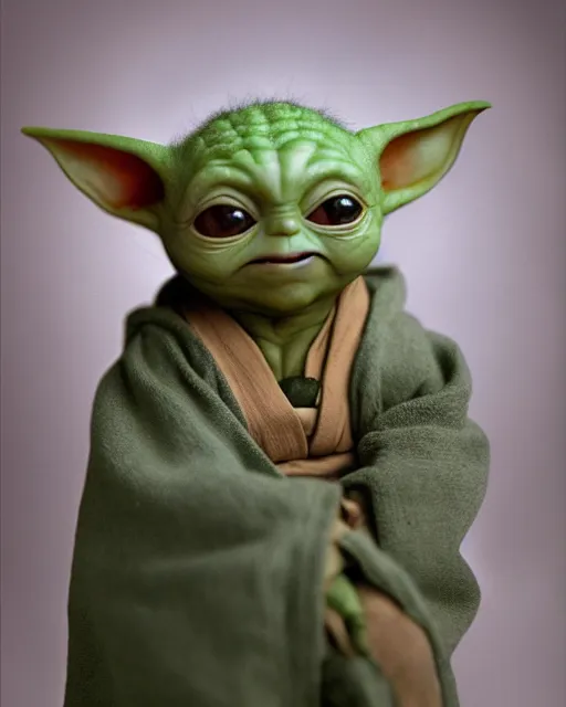 annie leibovitz headshots of baby yoda from star wars, | Stable ...