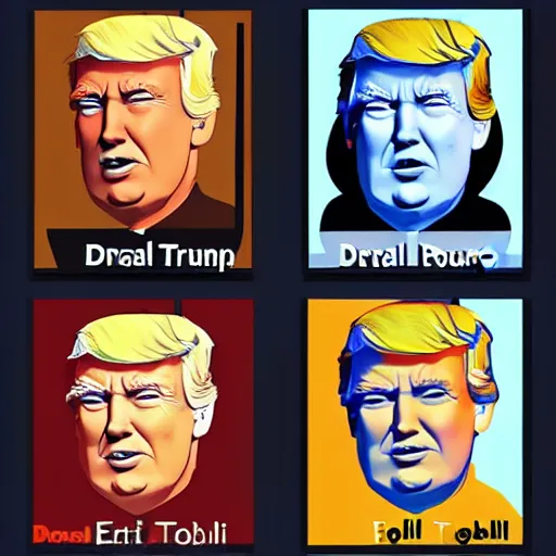 Image similar to donald trump in the art style of studio ghibili