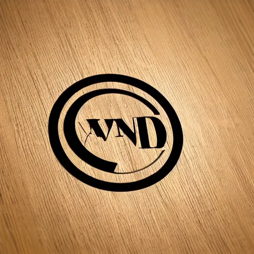 Prompt: classy modern logo for a wood furniture design shop