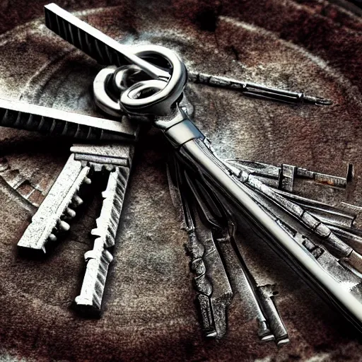 Prompt: Skeleton Key, horror, highly detailed image, 4K cinematic,