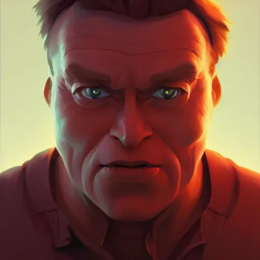 Image similar to face icon stylized minimalist total recall, loftis, cory behance hd by jesper ejsing, by rhads, makoto shinkai and lois van baarle, ilya kuvshinov, rossdraws global illumination