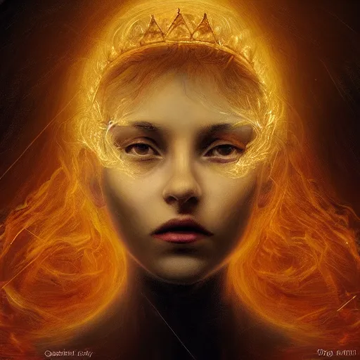 Prompt: queen of light, artstation hall of fame gallery, editors choice, #1 digital painting of all time, most beautiful image ever created, emotionally evocative, greatest art ever made, lifetime achievement magnum opus masterpiece, the most amazing breathtaking image with the deepest message ever painted, a thing of beauty beyond imagination or words