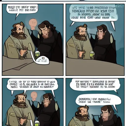 Image similar to dan benioff dragon cartoon strip