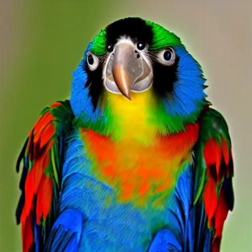 Image similar to hairy parrot