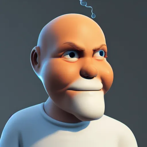 Image similar to mister clean smoking crack very detailed octane render 4 k