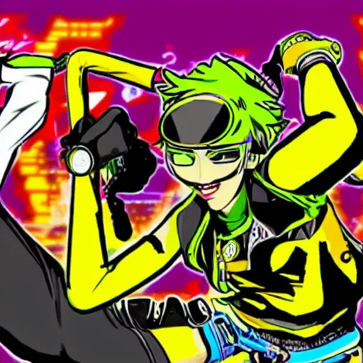 Image similar to Jet set radio for Dreamcast game