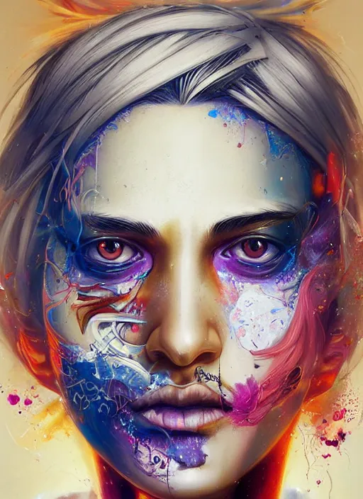 Prompt: beautiful portrait of Vinsmoke Sanji, by Tristan Eaton, Stanley Artgermm, Tom Bagshaw, Greg Rutkowski, Carne Griffiths. trending on DeviantArt, face enhance, hyper detailed, trending on Artstation, 8k, masterpiece, graffiti paint, fine detail, full of color, intricate detail, golden ratio illustration