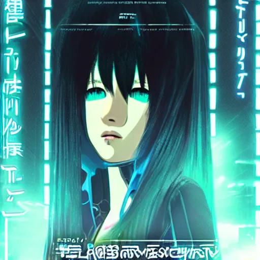 Image similar to hatsune miku in blade runner 2 0 4 9