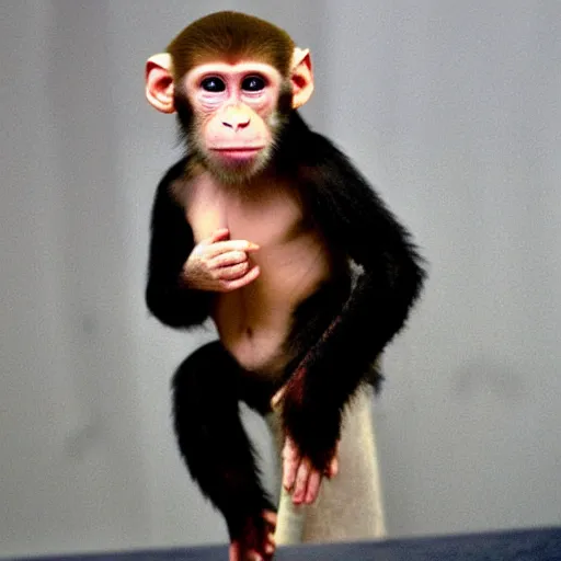 Image similar to vladimir putin as a small monkey