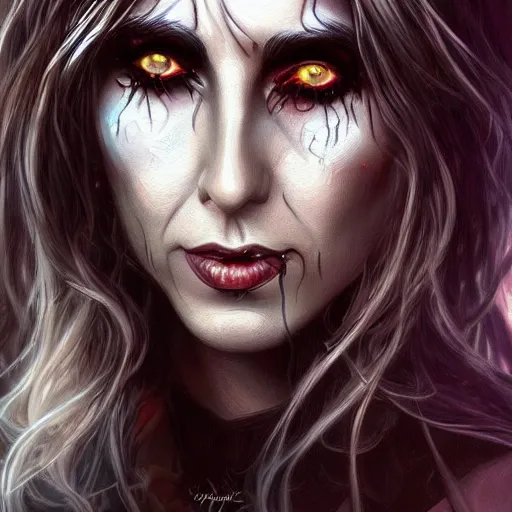 Image similar to alice cooper closeup dd intricate elegant highly detailed digital painting artstation concept art matte sharp focus illustration art by artgerm