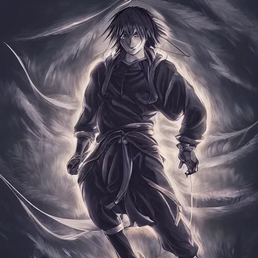 anime male ninja warrior