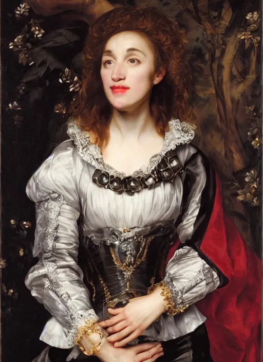 Prompt: , , amy jo johnson dressed as cat woman ,, Dramatic, Edge, Good, Infused, Backlight, De-Noise, VFX, insanely detailed and intricate, hypermaximalist, facial ,elegant, ornate, hyper realistic, super detailed, by Anthony Van Dyck, by Ivan Shishkin, by John Constable