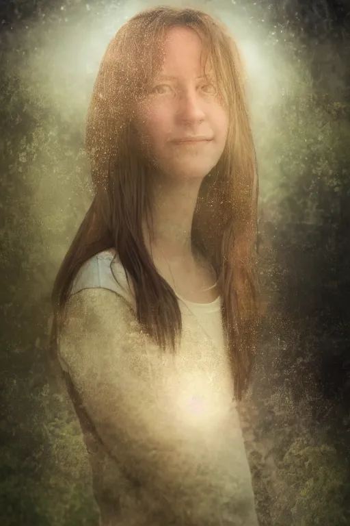 Prompt: a portrait of all the people named Mary Burrow, ambient light, beautiful composition