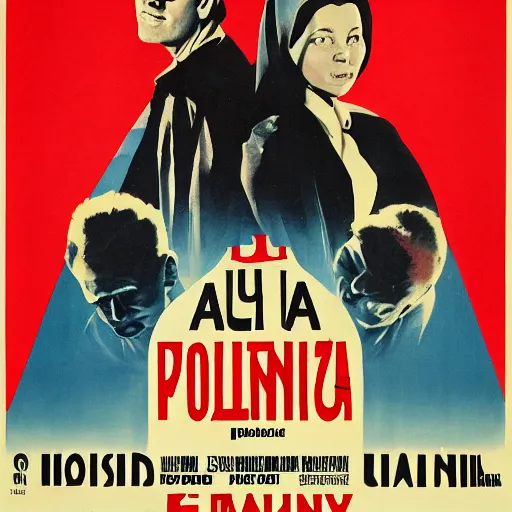 Prompt: a Polish movie poster