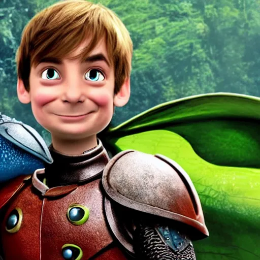 Image similar to sheldon cooper in how to train your dragon