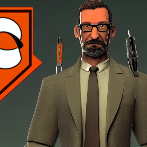 Prompt: a still of the real gordon freeman, realistic - n 9