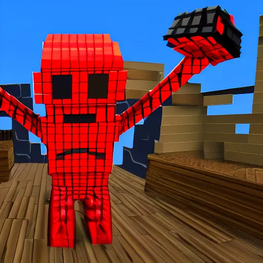 Image similar to despacito spider roblox