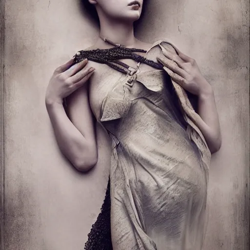 Prompt: A beautiful artistic portrait by Zhang Jingna