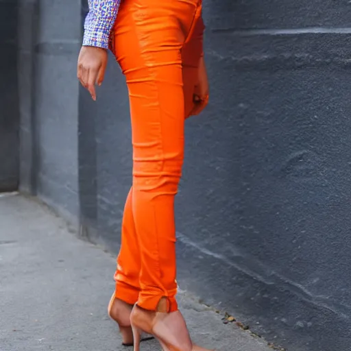 Image similar to orange pants