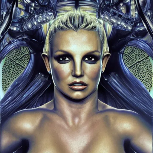 britney spears obscene biomechanic, complex scene, | Stable Diffusion ...