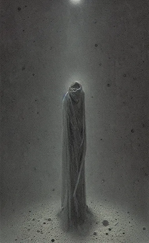 Image similar to mysterious paranoia, madenning knowlege, forbidden information, cosmic horror, minimal max, in the style of surrealism, digital art modern beksinski, artstation