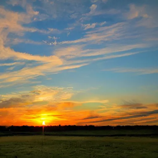 Image similar to photo of sunset clouds look like shape of virgin mary