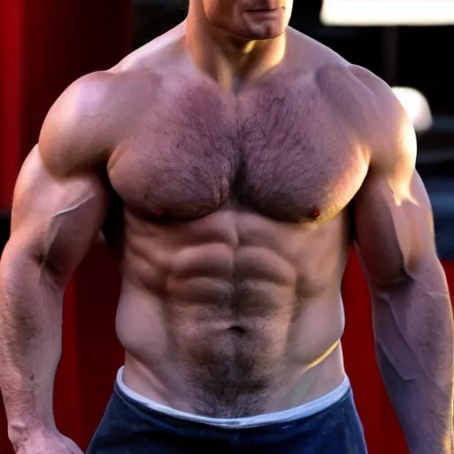 Image similar to Henry Cavill as a bodybuilder 4k hd
