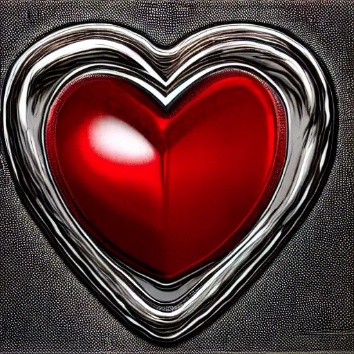 Red Metal Heart #1 Photograph by Ktsdesign - Fine Art America