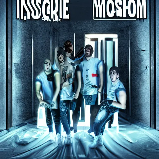 Prompt: infectee mashroom cover style, with three's screaming, 8 k, deep picture,