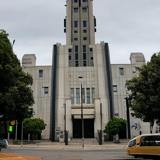 Image similar to art deco city hall