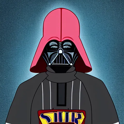 Image similar to darth patrick from the spongebob tv series