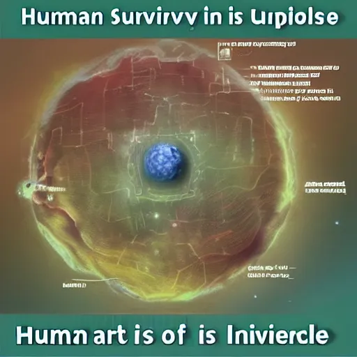 Image similar to human survival in a micro universe,