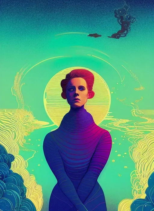 Prompt: symmetry!! stunning portrait of amy adams, by victo ngai, kilian eng vibrant colors, dynamic lighting, digital art, winning award masterpiece, fantastically beautiful, illustration, aestheticly inspired by beksinski and dan mumford, upscale with simon stalenhag work, artstation, 8 k