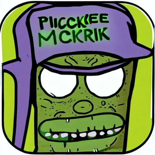 Prompt: pickle rick