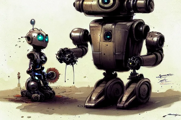 Image similar to robot by jean - baptiste monge