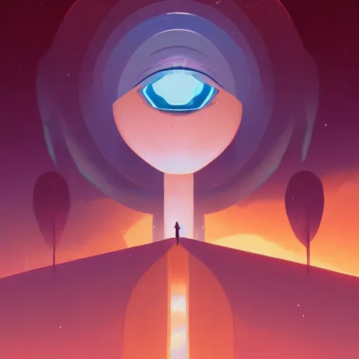 Prompt: face icon stylized minimalist close encounters of the third kind, loftis, cory behance hd by jesper ejsing, by rhads, makoto shinkai and lois van baarle, ilya kuvshinov, rossdraws global illumination