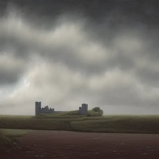 Image similar to castle in clouds by lee madgwick