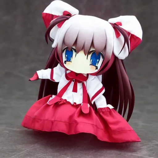 Prompt: cute fumo plush of an adorable childhood friend, chibi anime girl