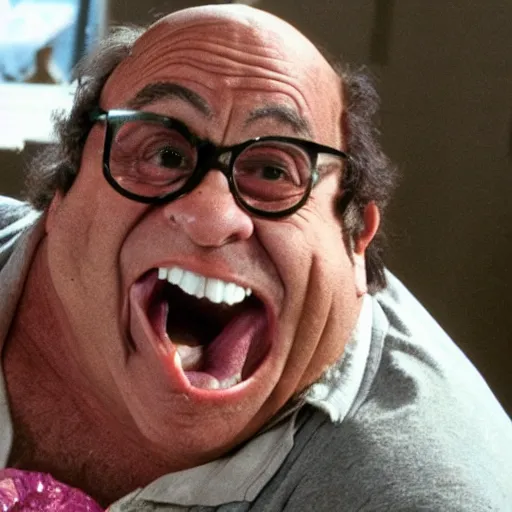 Image similar to Danny devito as the trash monster