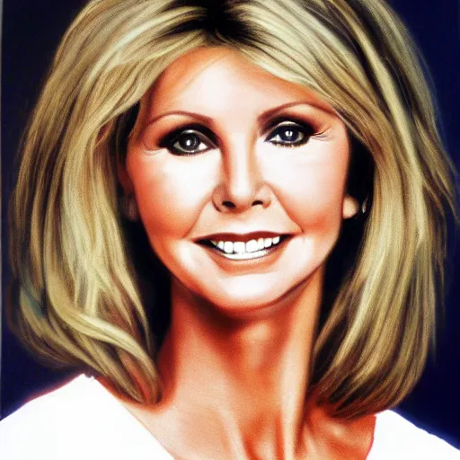 Prompt: Olivia newton-John portrait, intricate, highly detailed, photo realistic, sharp focus, 8K, realistic, high quality