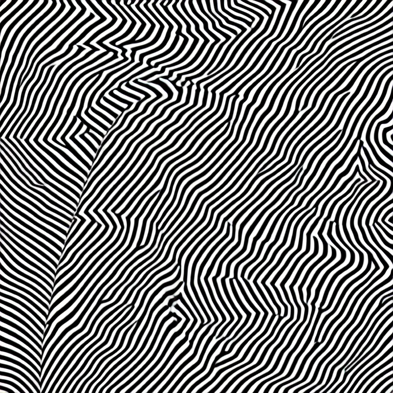 Prompt: illusory motion dazzle camouflage perlin noise prismatic optical illusion