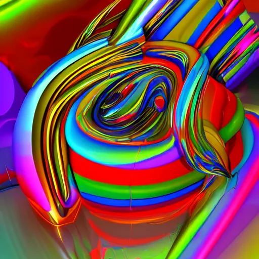 Prompt: abstract 3 d digital artwork masterpiece